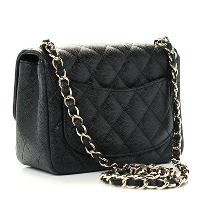 Chanel Caviar Quilted Mini Square Flap Black 3 of 10