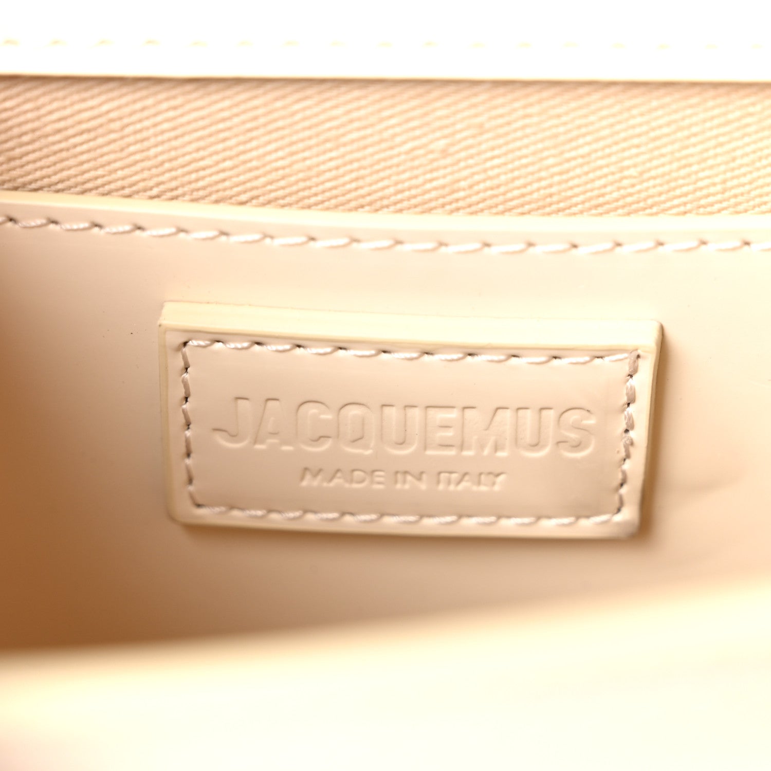 Jacquemus Smooth Calfskin Le Grand Bambino Ivory 6 of 9