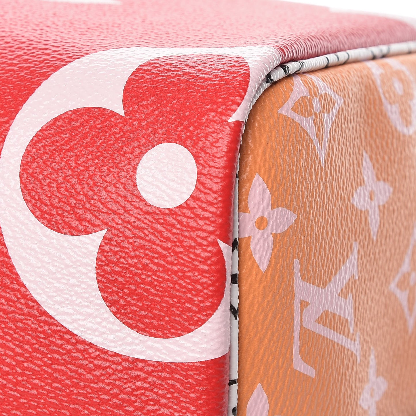 Monogram Giant Speedy Bandouliere 30 Rouge