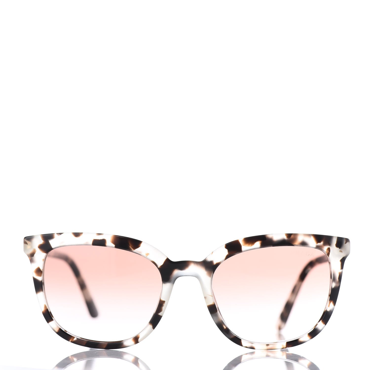 Prada Acetate Pillow Cat Eye Sunglasses SPR 03X Tortoise 2 of 8