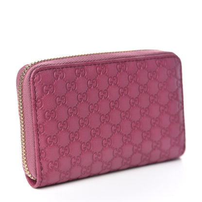 Gucci Microguccissima Zip Around Card Case Peonia Flower 3 of 7