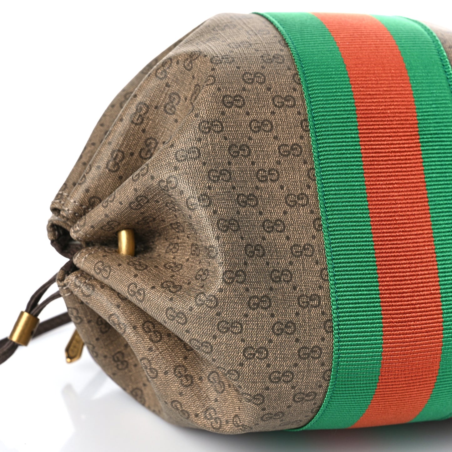 Mini Vintage GG Supreme Monogram Web Butterfly New Candy Crossbody Beige New Acero