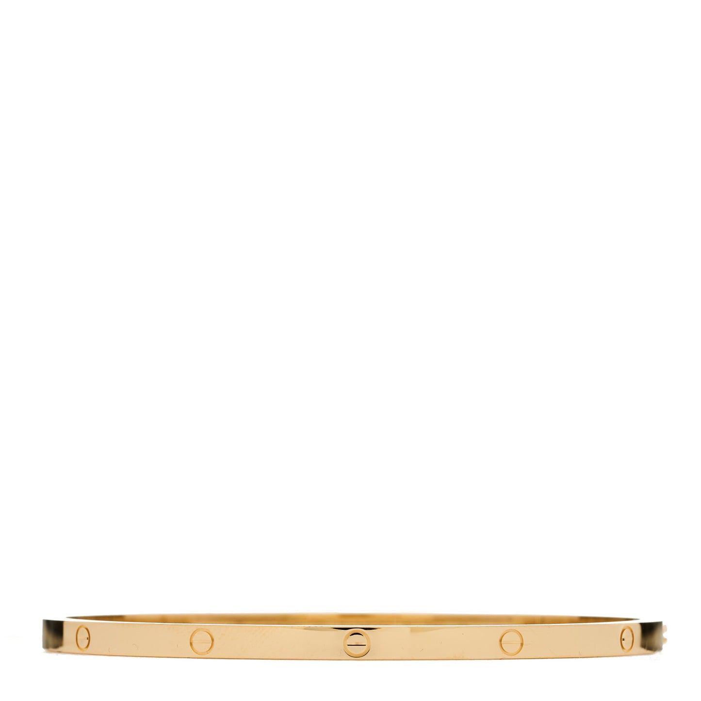 18K Yellow Gold Small LOVE Bracelet 20