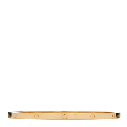 Cartier 18K Yellow Gold Small LOVE Bracelet 20 2 of 9