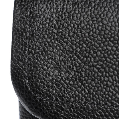 Chanel Caviar Quilted Medium Double Flap Black 9 of 10