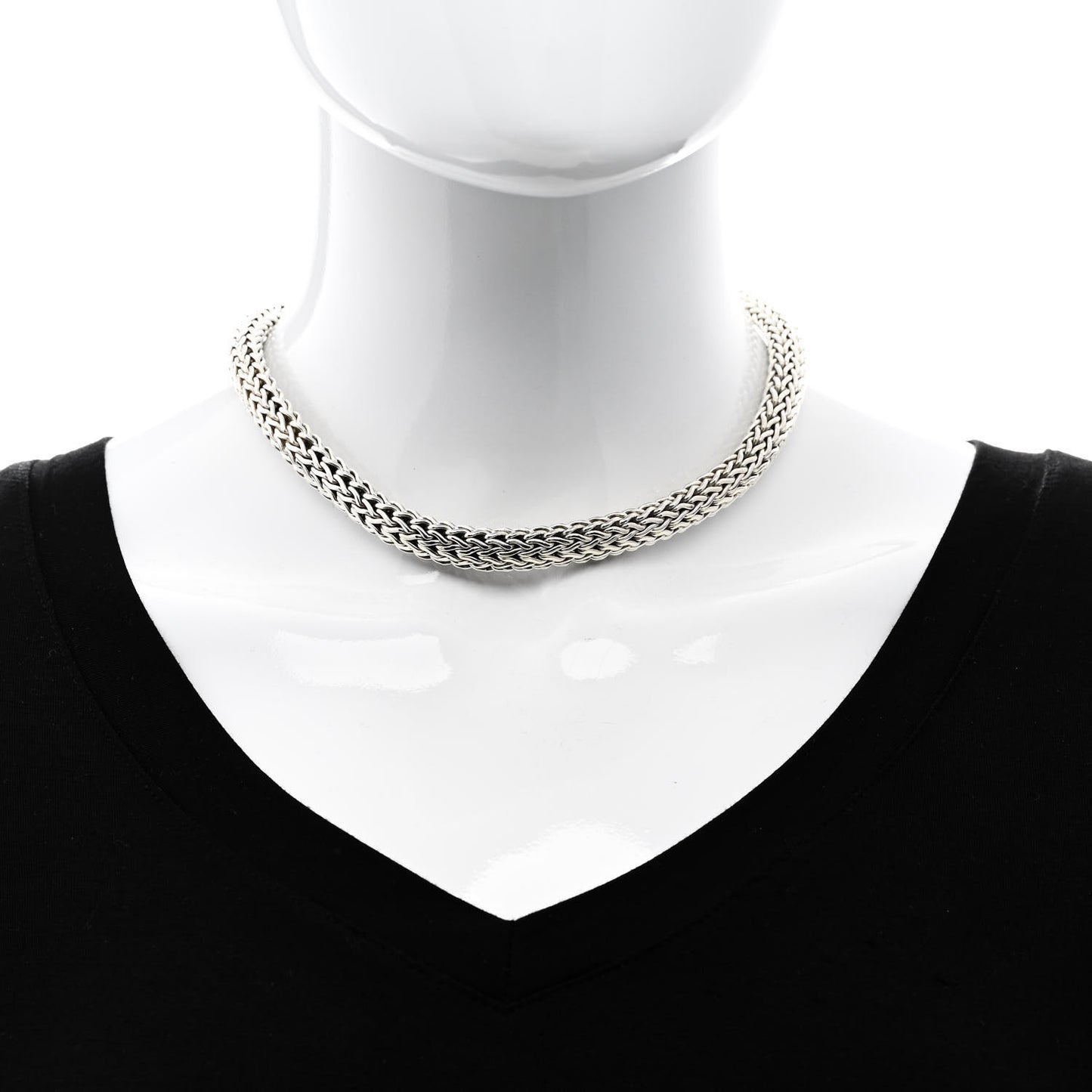 Sterling Silver 10mm Classic Chain Necklace