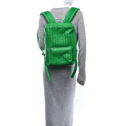 Bottega Veneta Calfskin Intrecciato Small Backpack Parakeet 3 of 9