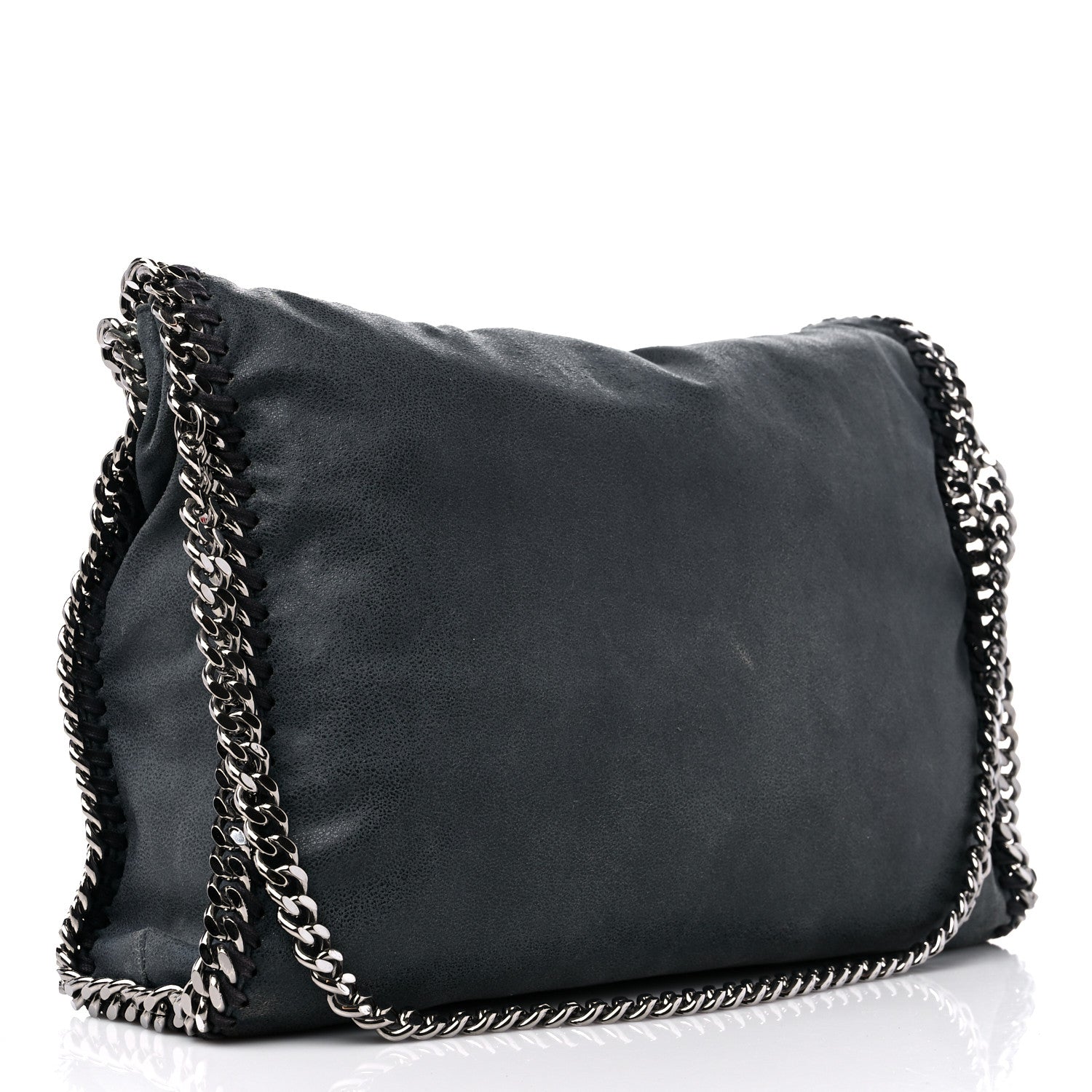 Stella McCartney Shaggy Deer Small Falabella Tote Light Blue 3 of 11