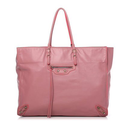 Balenciaga Veau Papier A4 Tote Rose Anglaise 1 of 13