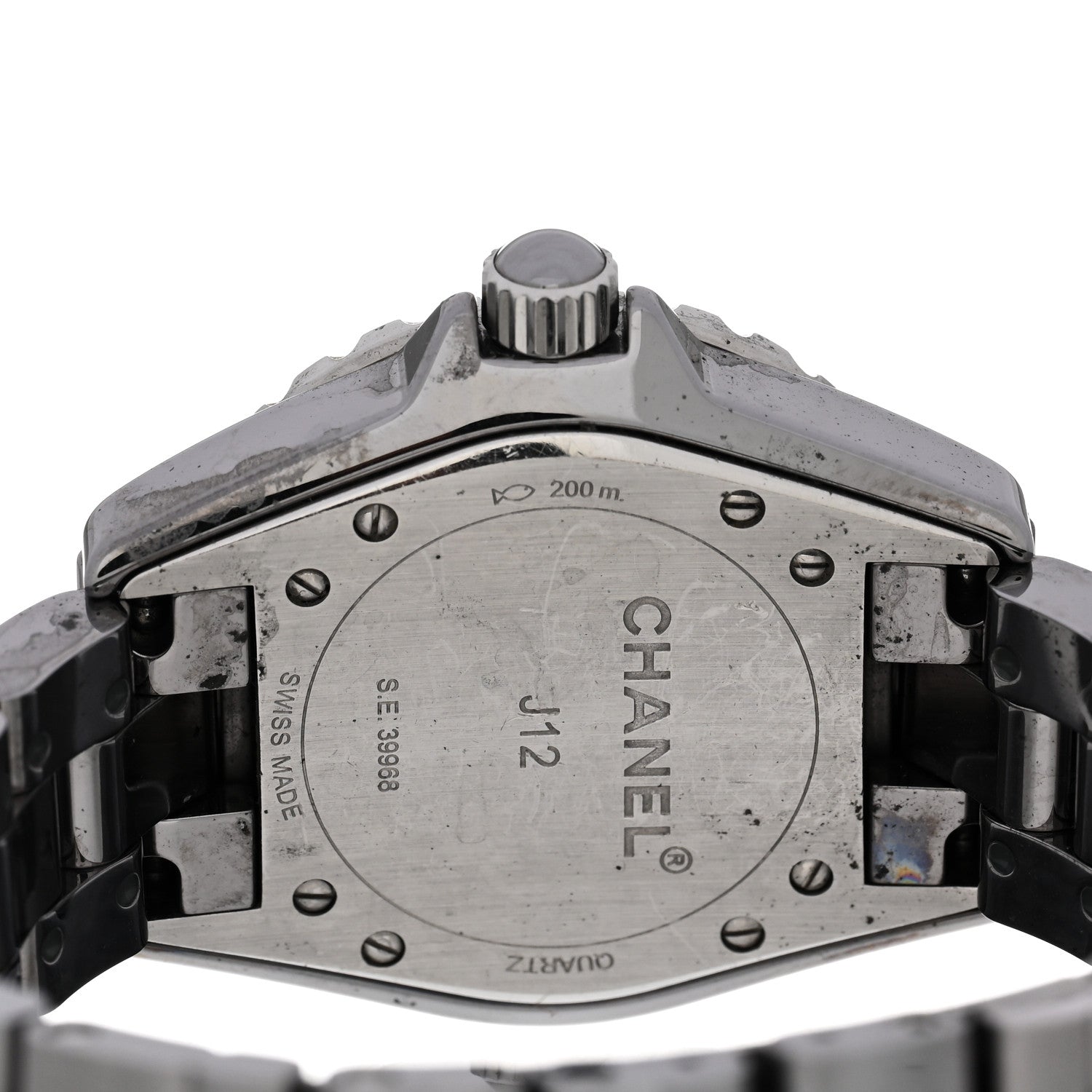 Chanel Titanium Ceramic 33mm J12 Chromatic Quartz Watch 4 of 5