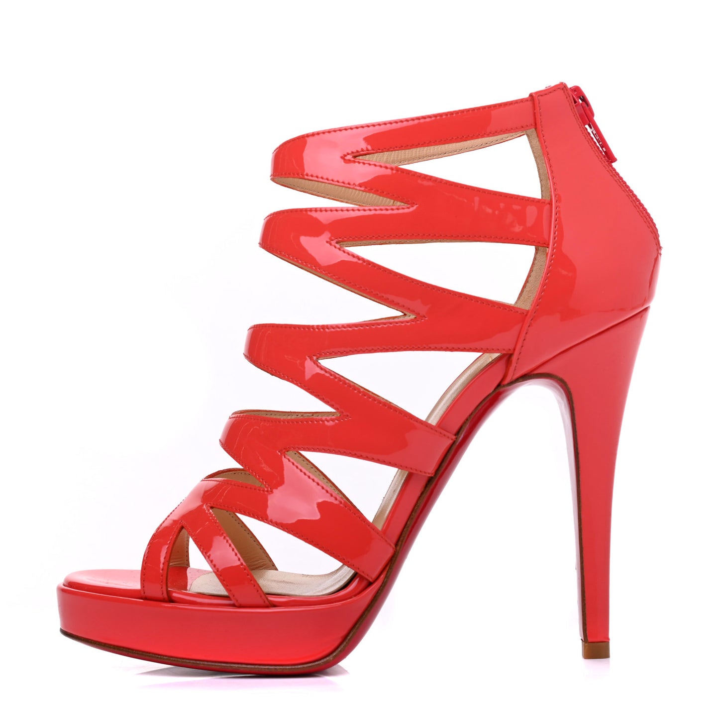 Patent Fernando 120 Sandals 36 Corail