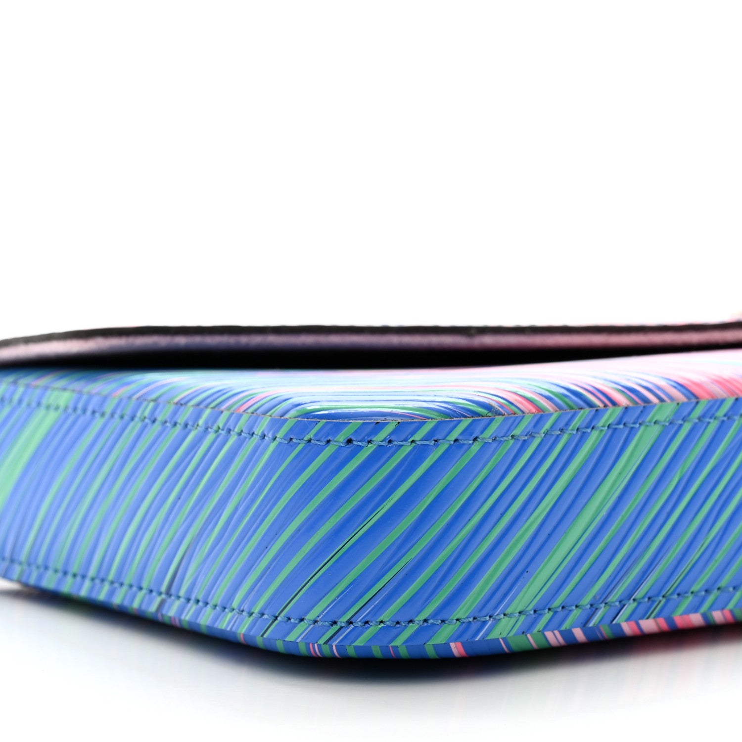 Louis Vuitton Epi Tropical Pochette Felicie Blue Rose 7 of 8