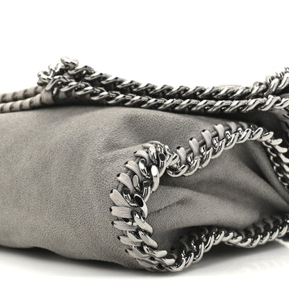 Stella McCartney Shaggy Deer Falabella Fold Over Tote Grey 8 of 9