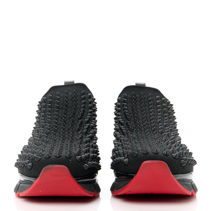 Christian Louboutin Neoprene Spike Sock Donna Flat Sneakers 40 Black 2 of 8