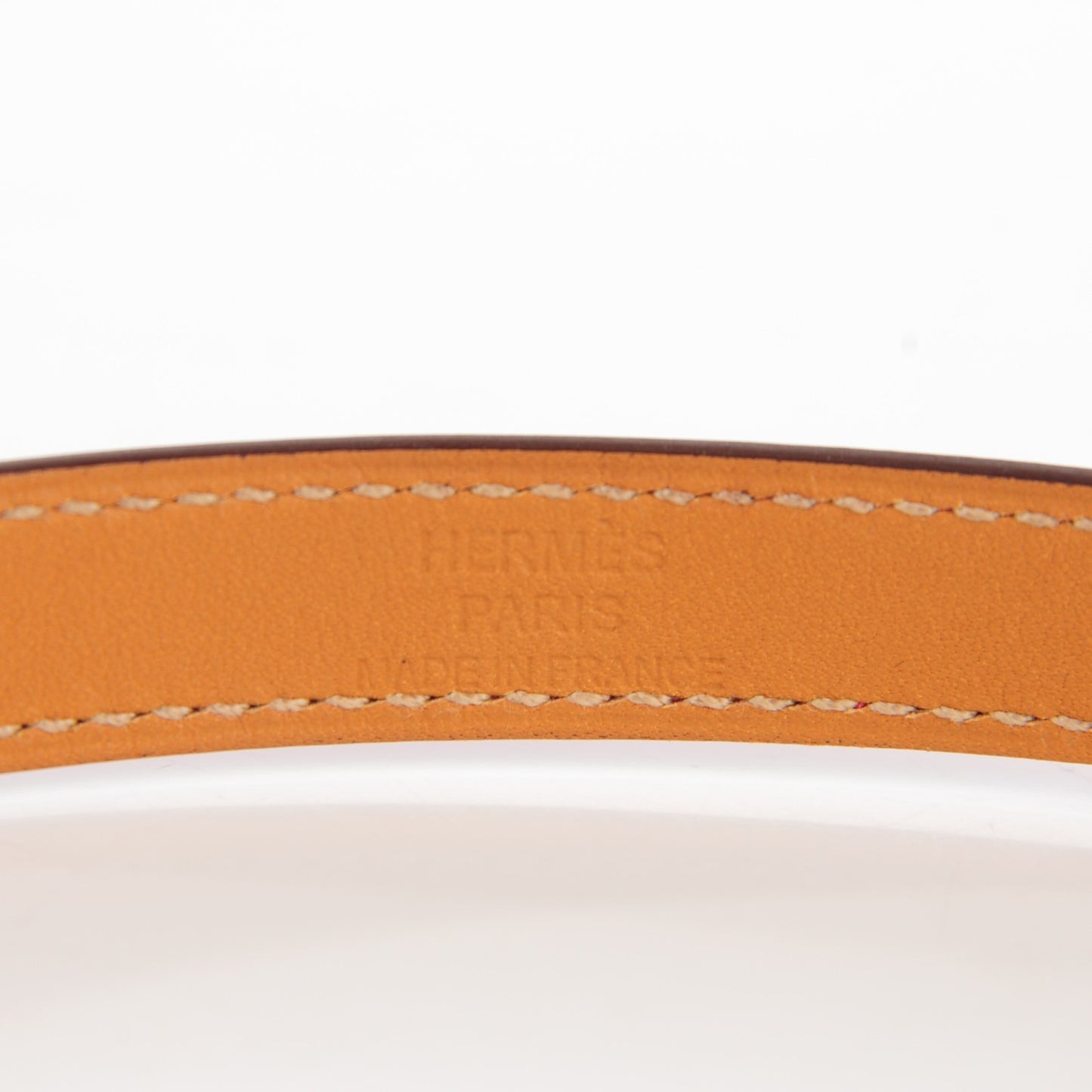 Epsom Kelly Double Tour Bracelet S Rouge Casaque