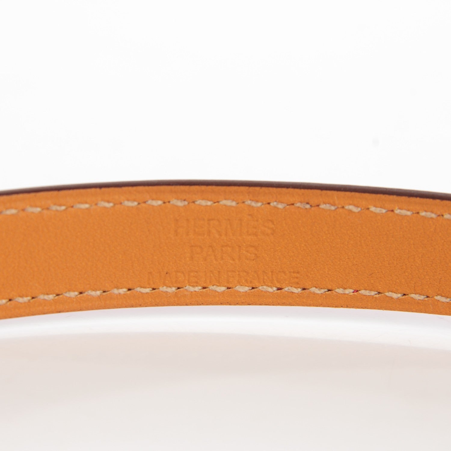 Hermes Epsom Kelly Double Tour Bracelet S Rouge Casaque 6 of 8
