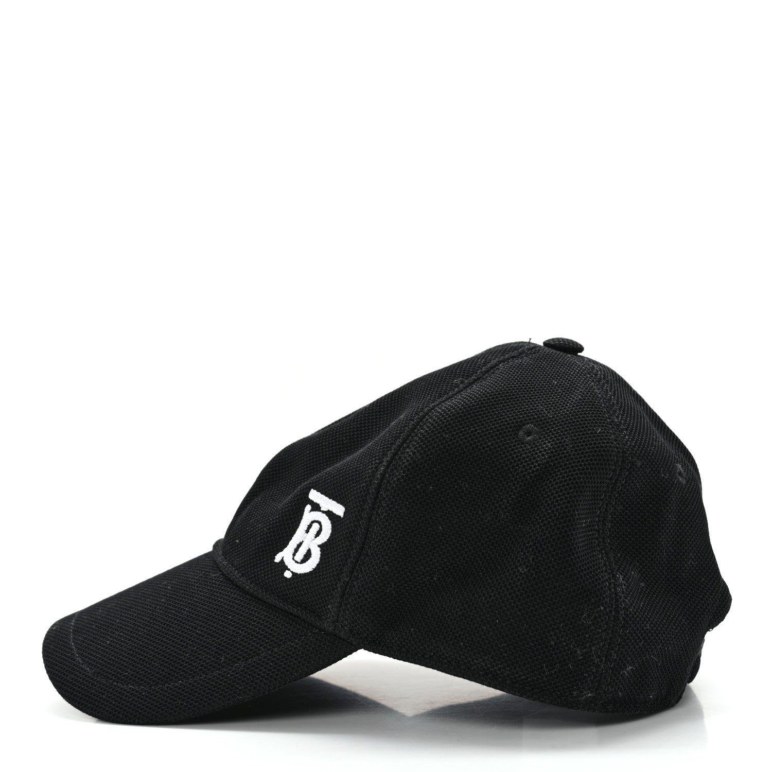 Burberry Cotton TB Monogram Baseball Hat M Black 4 of 12