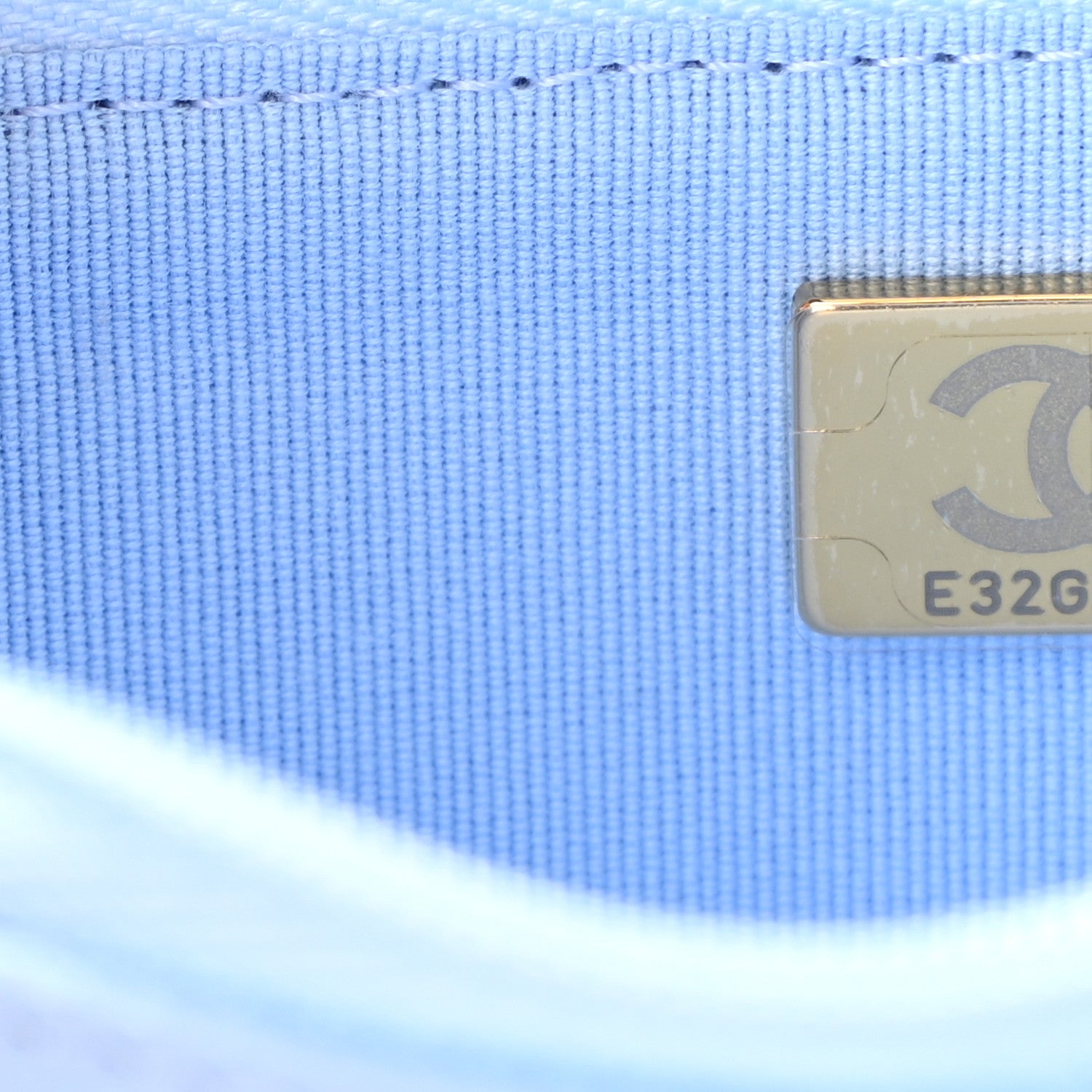 Chanel Caviar Quilted Wallet On Chain WOC Blue 8 of 12