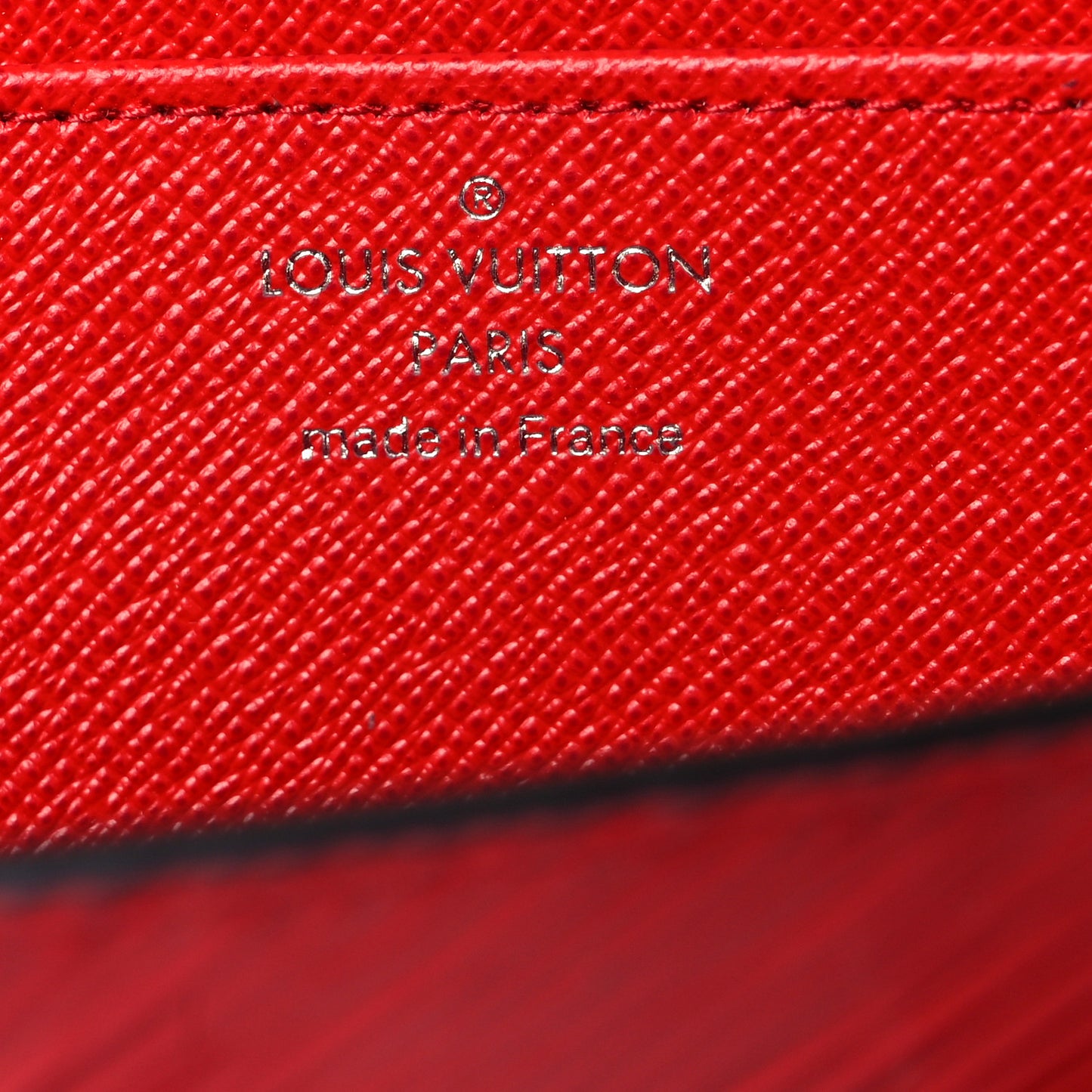 Epi Twist Wallet Coquelicot