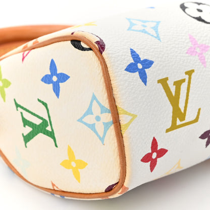 Louis Vuitton Monogram Multicolor Mini Sac HL Speedy White 7 of 9