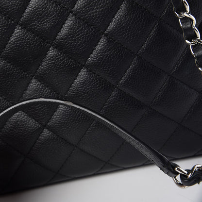 Chanel Caviar Quilted Large CC Box Shopping Tote Black 8 of 13