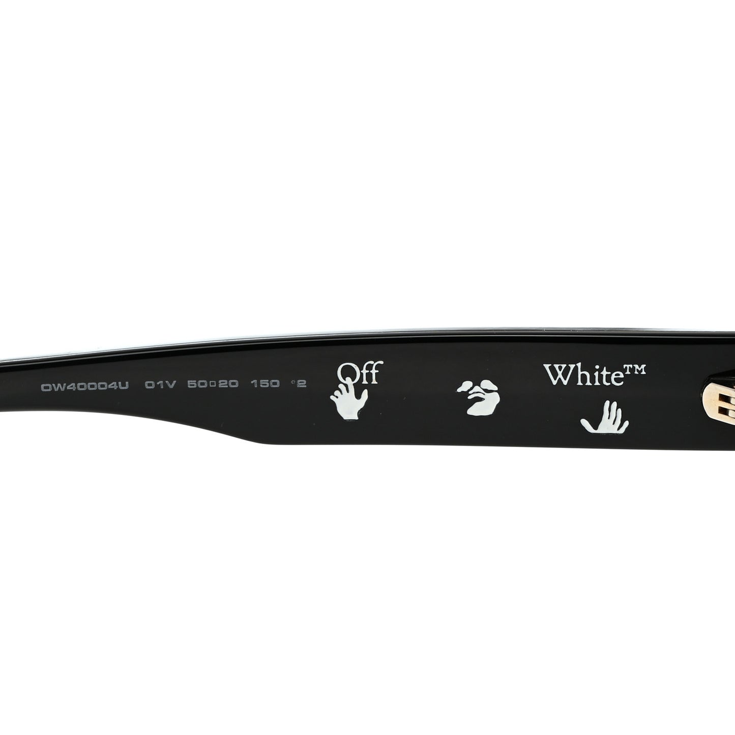 Acetate Arthur Square Sunglasses OW40004U Black