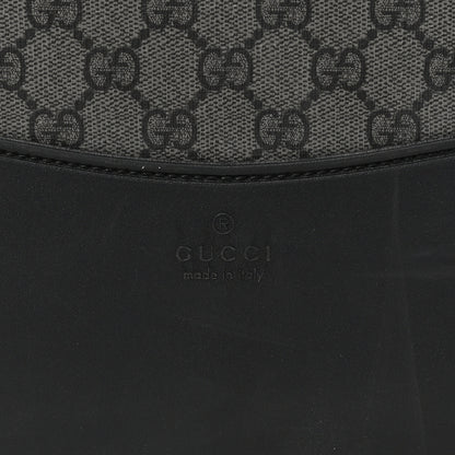 Gucci GG Supreme Monogram Web Medium Savoy Trolley  Black 5 of 9