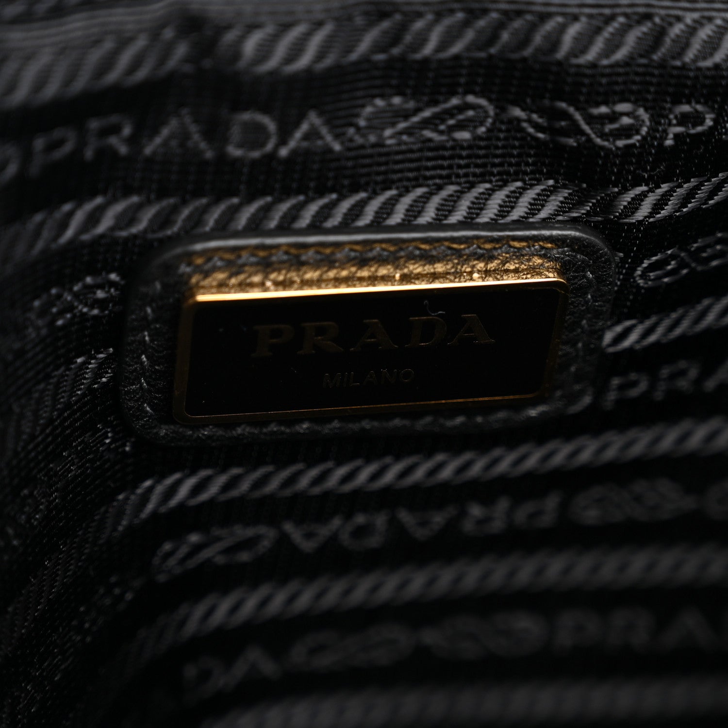 Prada Vitello Daino Medium Double Zip Shoulder Bag Black 1812042