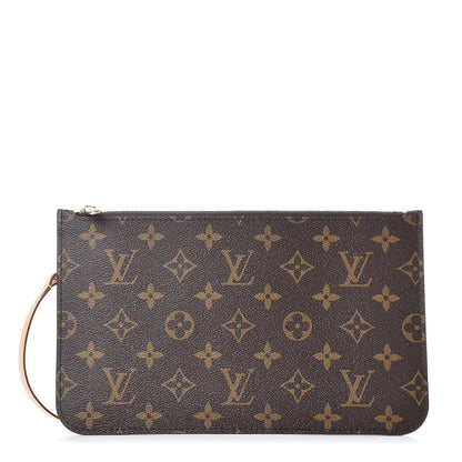 Louis Vuitton Monogram Neverfull MM GM Pochette 1 of 8
