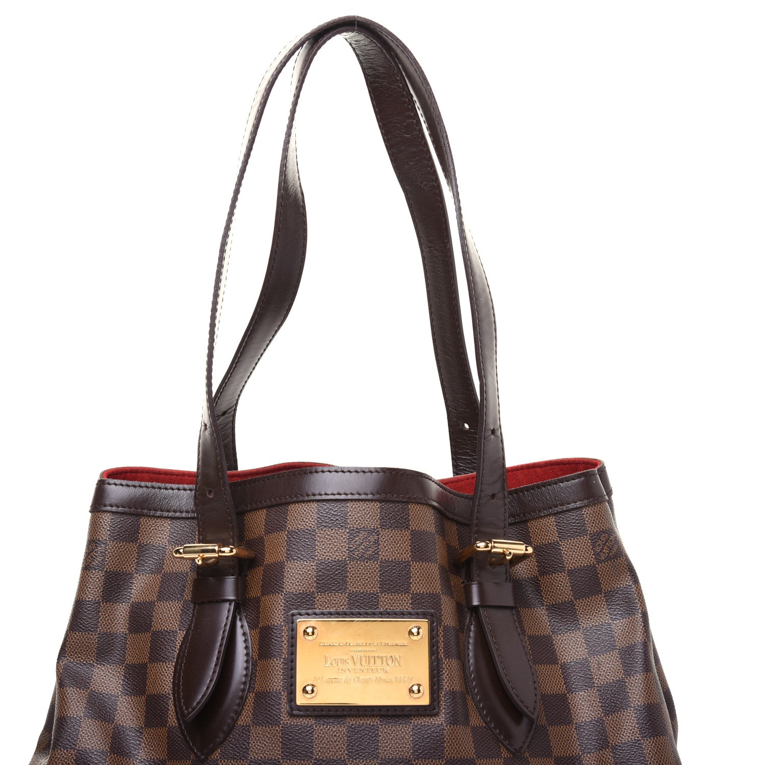 Louis Vuitton Damier Ebene Hampstead MM 17 of 27