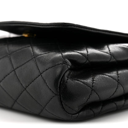 Saint Laurent Lambskin Quilted Monogram Mini Nolita Black 10 of 10