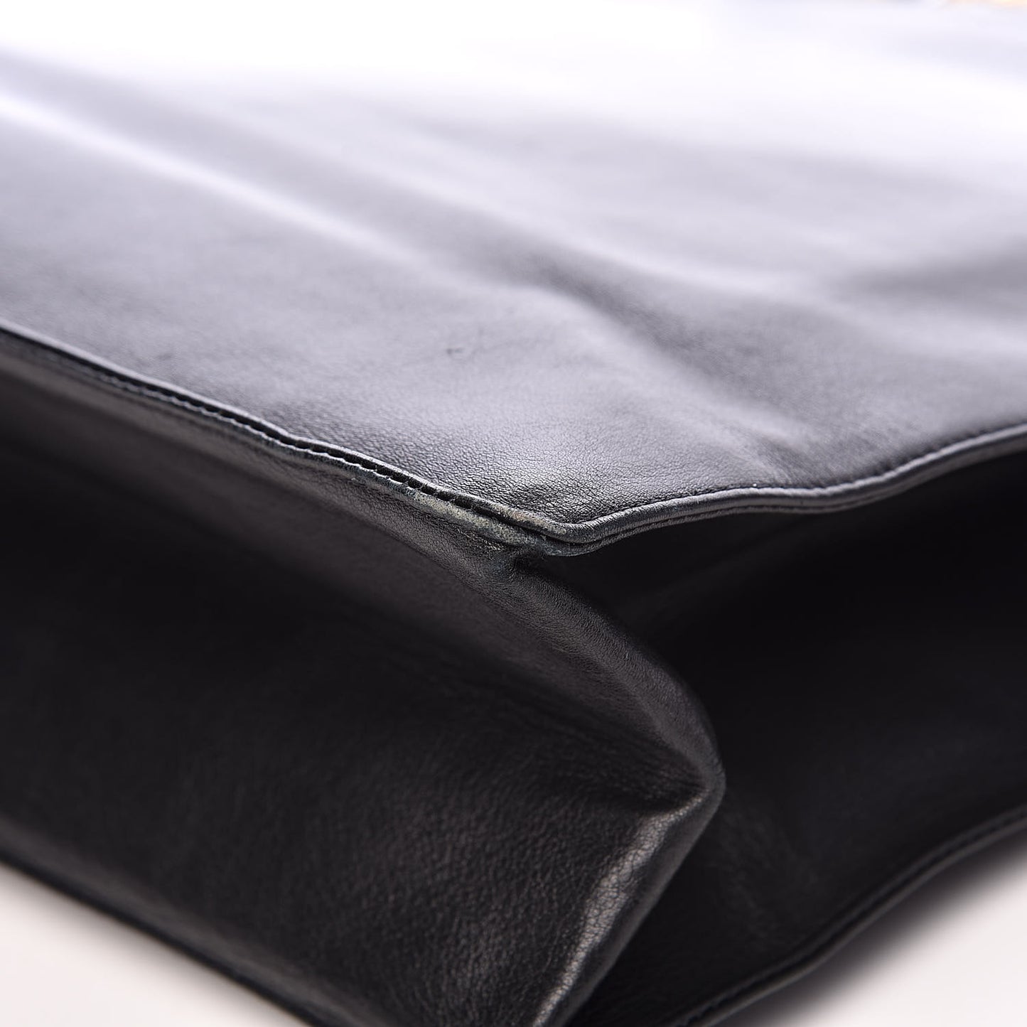 Lambskin CC Shoulder Bag Black