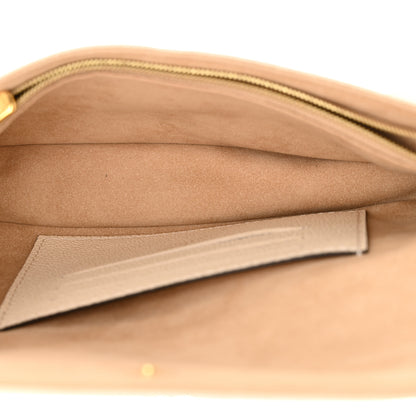 Louis Vuitton Empreinte Monogram Giant Ivy Wallet On Chain Cream 5 of 10