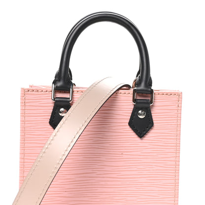 Louis Vuitton Epi Petit Sac Plat Rose Ballerine 7 of 9