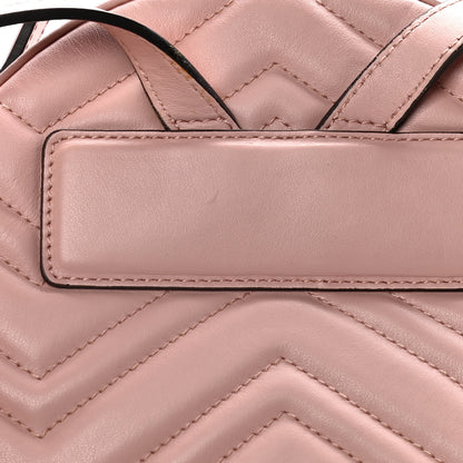 Gucci Calfskin Matelasse GG Marmont Dome Backpack Perfect Pink 12 of 13