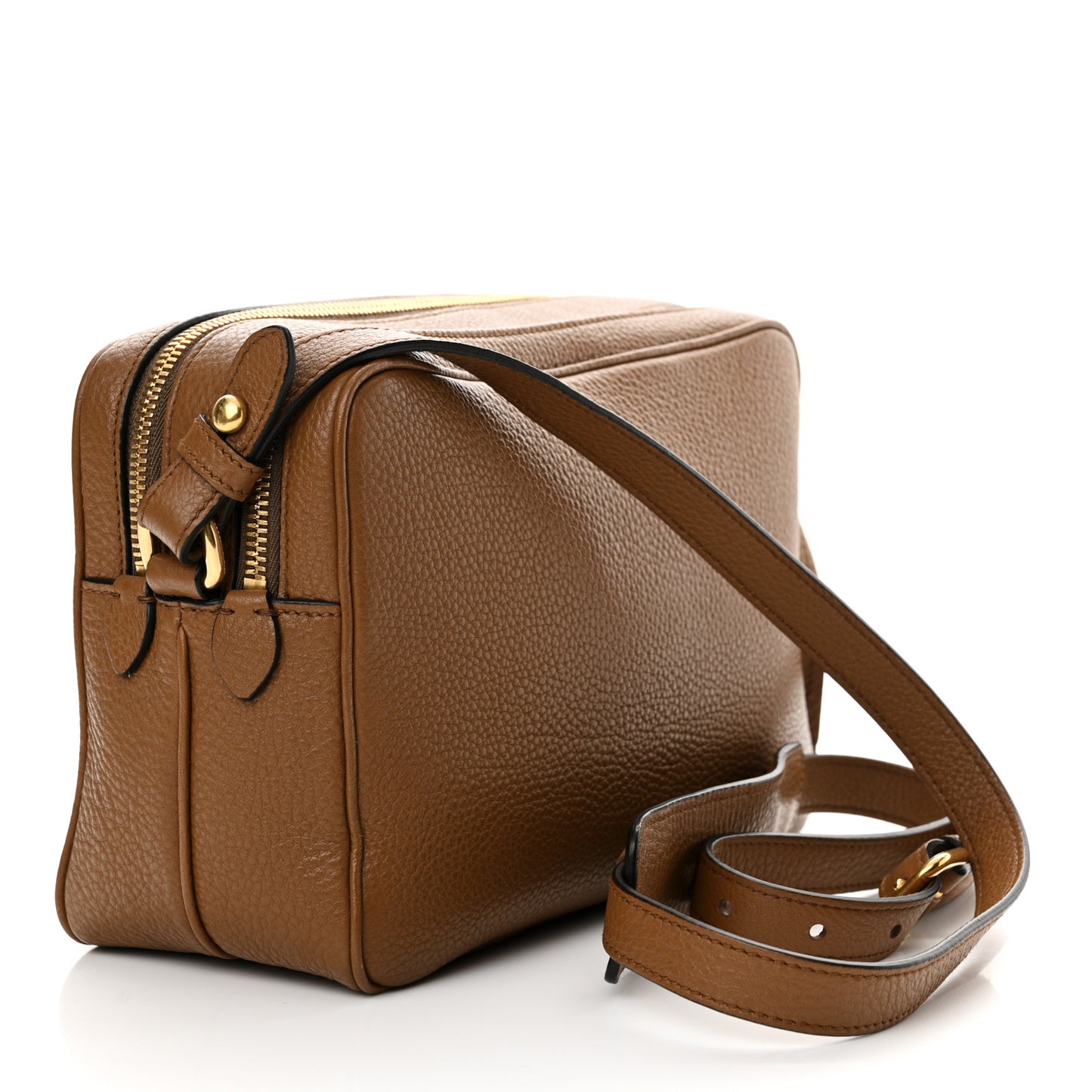 Vitello Phenix Camera Bag Cannella