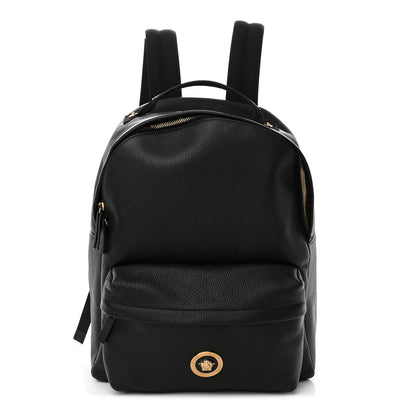 Versace Calfskin Medusa Backpack Black 1 of 12