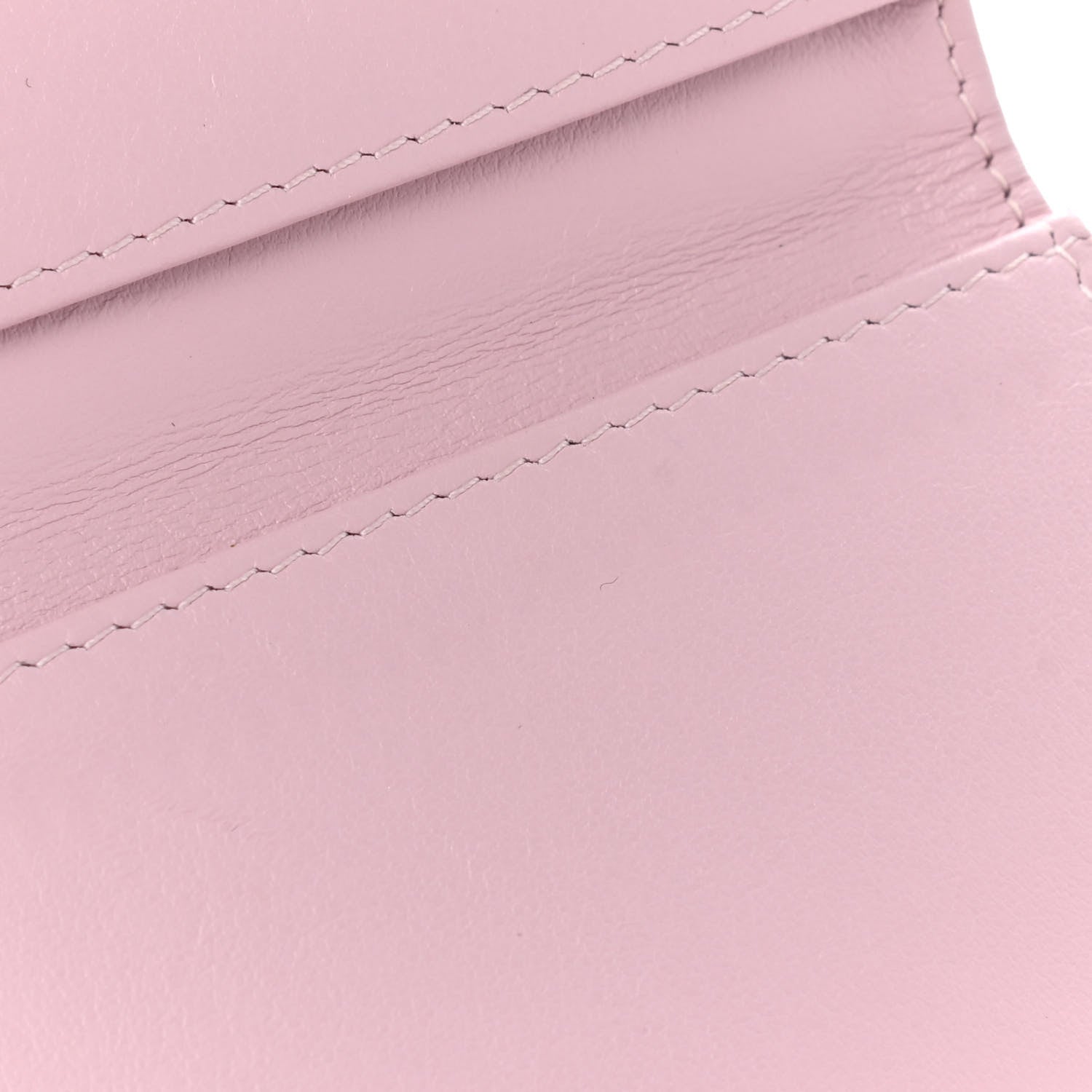 Chanel Lambskin Quilted Double Flap Wallet Light Pink 9 of 9