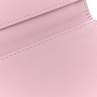 Chanel Lambskin Quilted Double Flap Wallet Light Pink 9 of 9