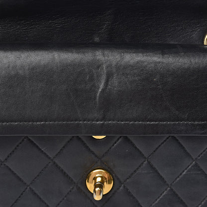 Chanel Lambskin Quilted Small Double Flap Black 13 of 15