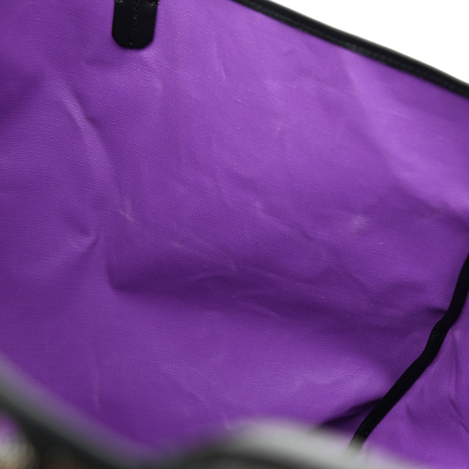 Goyard Goyardine Saint Louis Claire Voie GM Black Purple 7 of 11