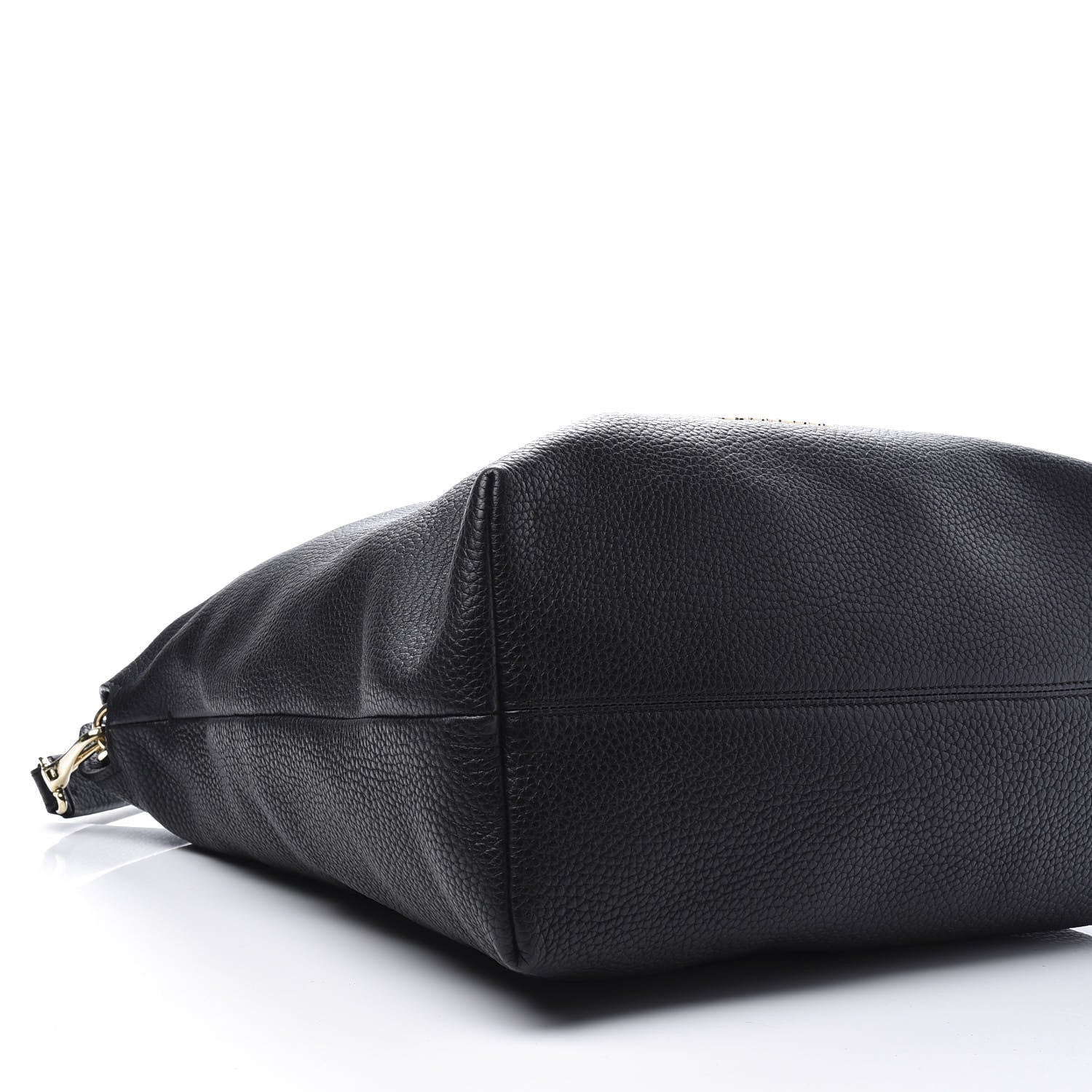 Burberry Grainy Calfskin Medium Cale Hobo Black 7 of 11