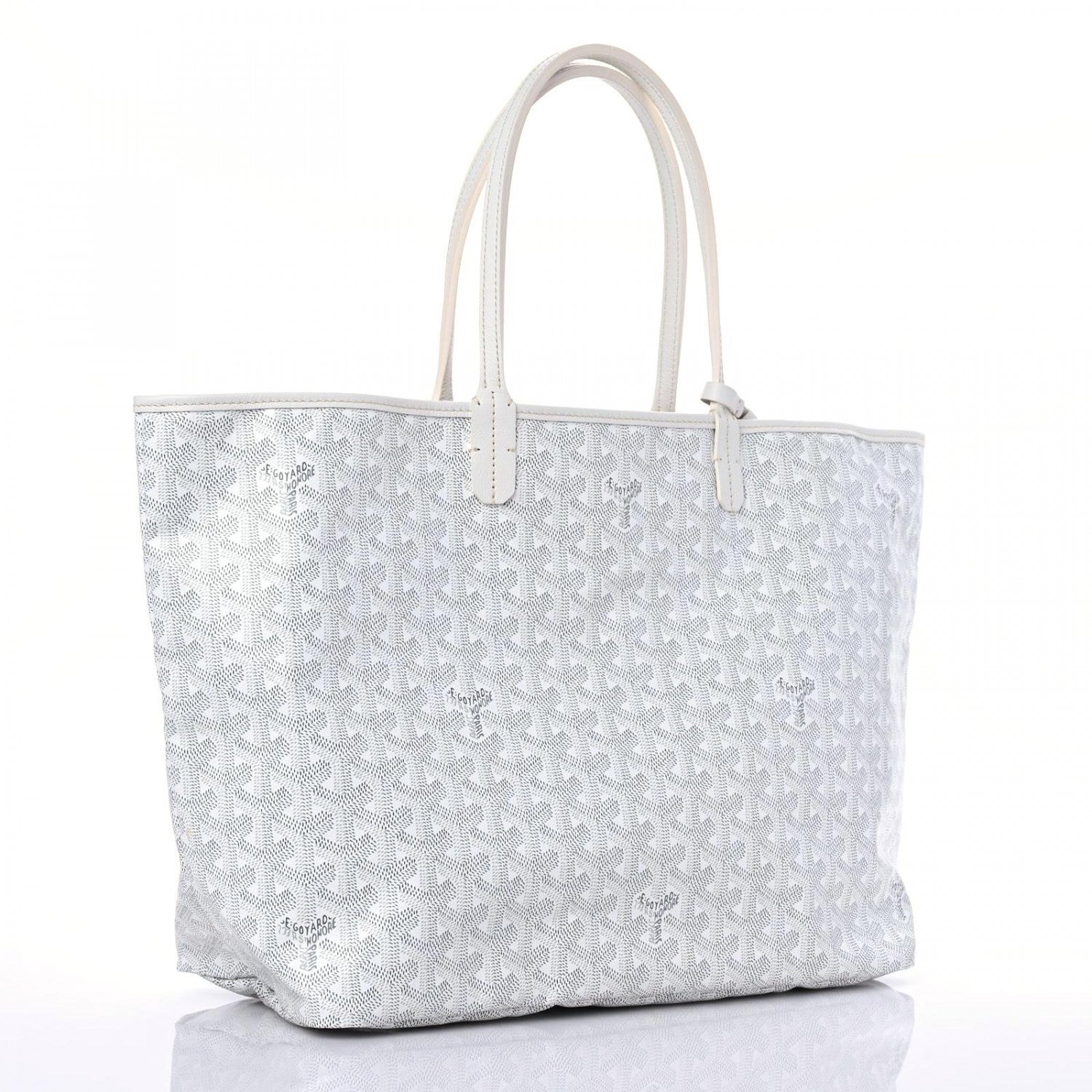 Goyard Goyardine Saint Louis GM White 6 of 18