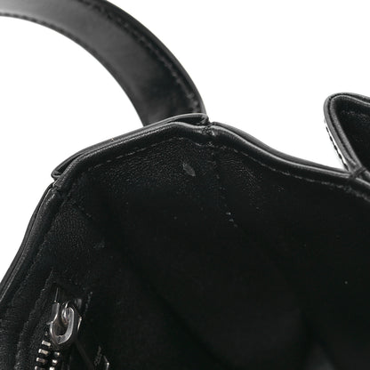 Celine Shiny Calfskin Medium Triomphe Black 10 of 11