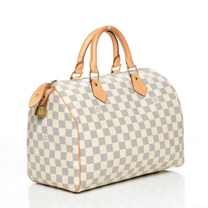 Louis Vuitton Damier Azur Speedy 30 9 of 13