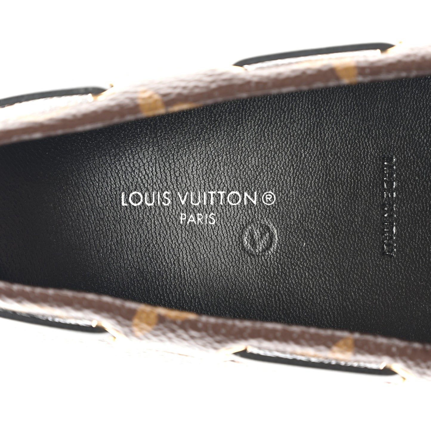 Patent Reverse Monogram Gloria Loafers 36
