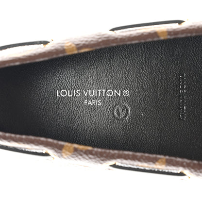 Louis Vuitton Patent Reverse Monogram Gloria Loafers 36 6 of 7