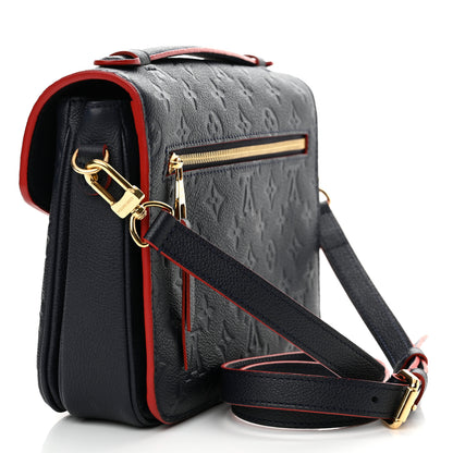Louis Vuitton Empreinte Pochette Metis Marine Rouge 3 of 10