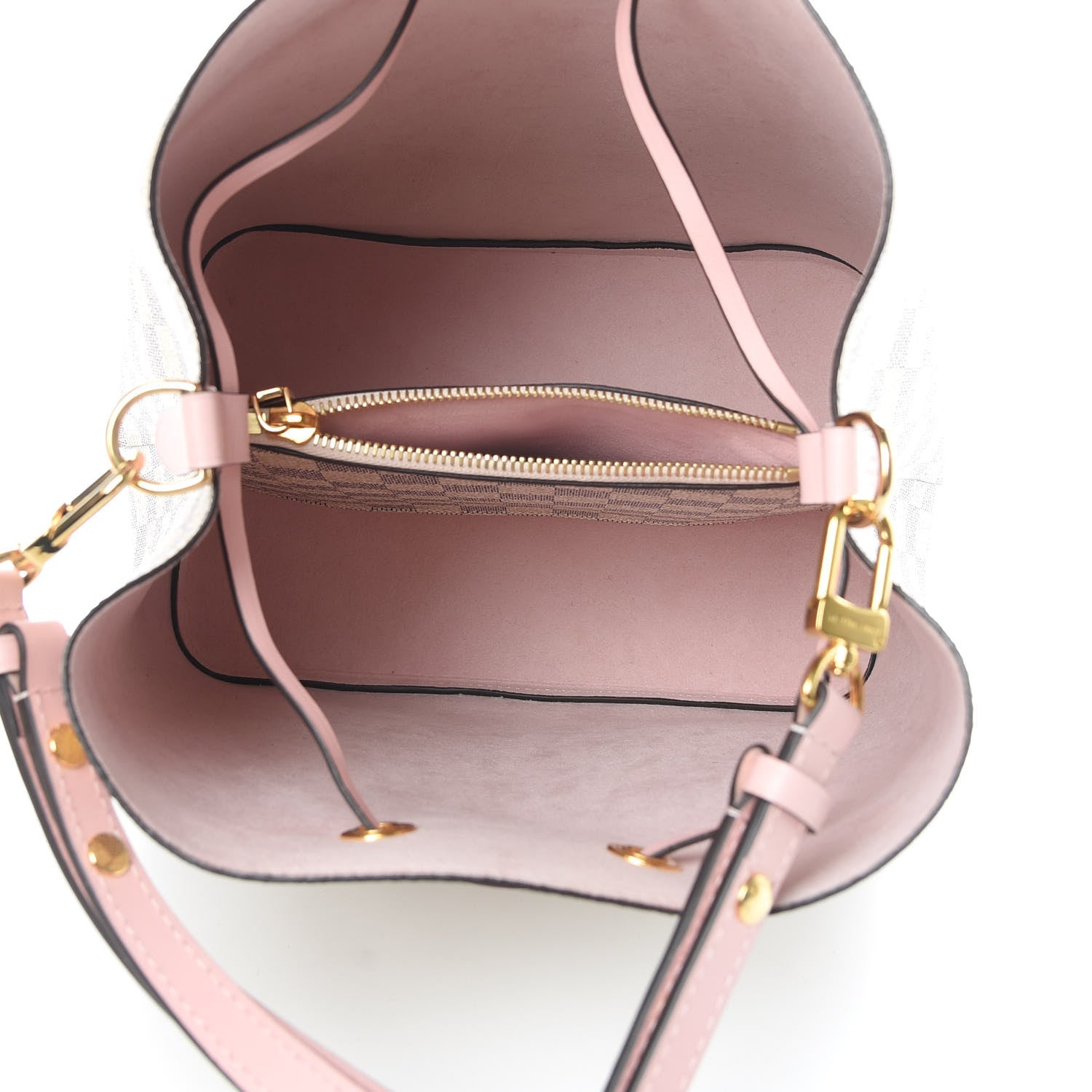 Louis Vuitton Damier Azur Neonoe MM Eau De Rose 5 of 11