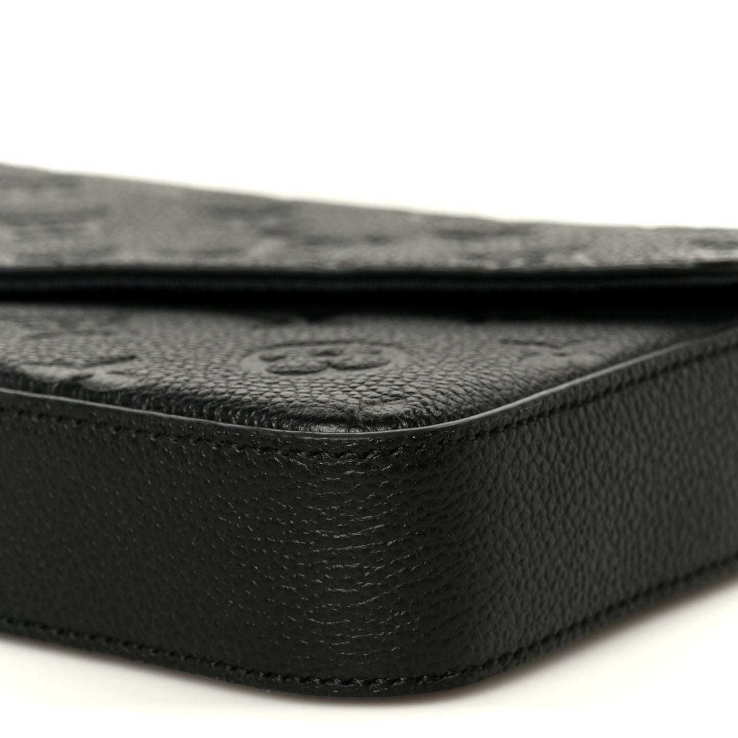 Empreinte Pochette Felicie Chain Wallet Black